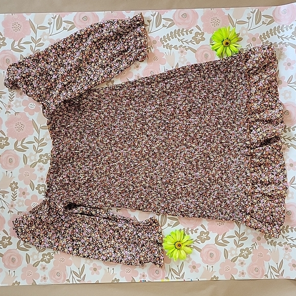 FAITHFUL THE BRAND Es Saada Mini Dress in Mathiola Floral - Picture 4 of 6